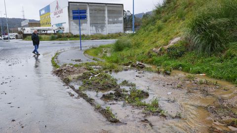 Estado actual del Centro Log�stico y de Transportes de Culleredo.