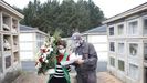 Las floristeras estn llevando los centros a los propios panteones