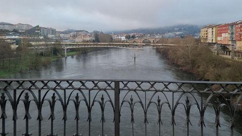 Amanecer helado en Ourense y alrededores