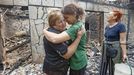 San Vicente de Leira, en Vilamartín, después de los incendios