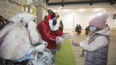 Cabalgata y recepci�n en Mux�a. 