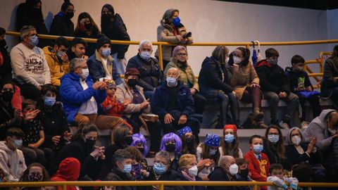 Concurso de disfraces en el carnaval de Outes.