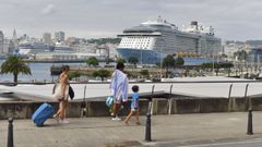 Turistas en A Corua