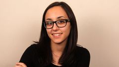 Sara Vila Alonso, ga�adora do premio Illa Nova.