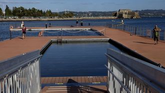 La piscina interior de la plataforma n&aacute;utica estar&aacute; cerrada desde hoy y durante todo el invierno.