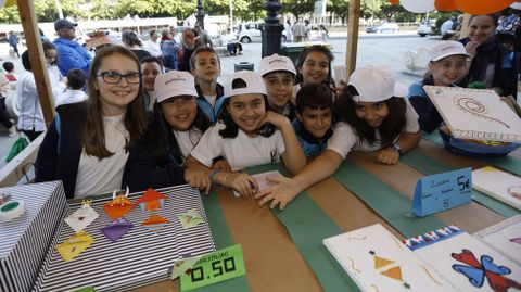 Mercado Semente en el Obelisco  