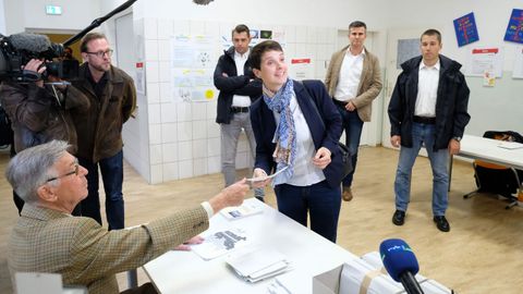 Elecciones en Alemania. Vota Frauke Petry