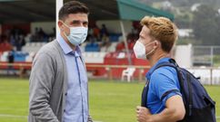 Rub�n Reyes y N�stor Susaeta, en Navia