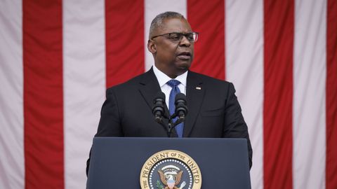 Imagen del secretario de Defensa de Estados Unidos, Lloyd Austin.