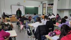 Sesi�n en el IES Parga Pondal