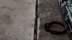 Enormes grietas y peligrosas en el puerto de O Vicedo