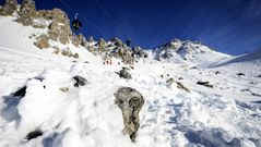 Michael Schumacher: Im�genes de la zona del accidente