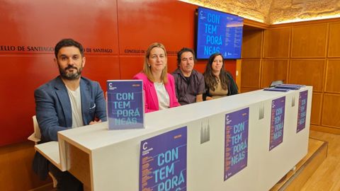 Presentación del ciclo Contemporáneas con Fernando Buide, Míriam Louzao, Nacho Muñoz y Sol Álvarez
