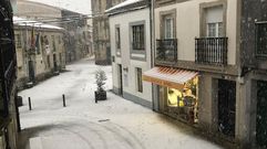 Un manto blanco cubre el coraz�n de Melide