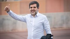 Jordi S�nchez, expresidente de la Asamblea Nacional Catalana, y condenado por el Tribunal Supremo