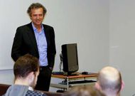 Luis Velo particip� esta semana en el M�ster en Produci�n e Xesti�n Audiovisual.