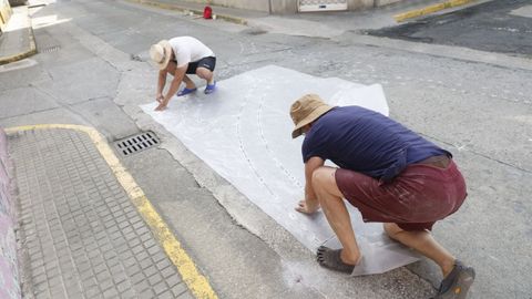 Elaboración de las Alfombras Florales de Ares
