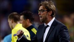 Las caras de Jurgen Klopp