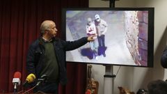 Gonzalo Dur�n mostr� hace cinco a�os las im�genes de las personas encapuchadas que trataron de incendiar su casa