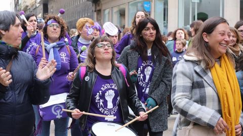 Manifestacin en Ferrol