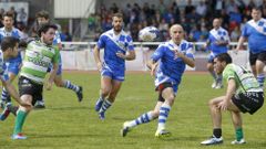 El equipo ferrolano juega la ida en A Malata