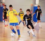 El Azkar infantil, de negro, gan� la Costa Daurada Cup.
