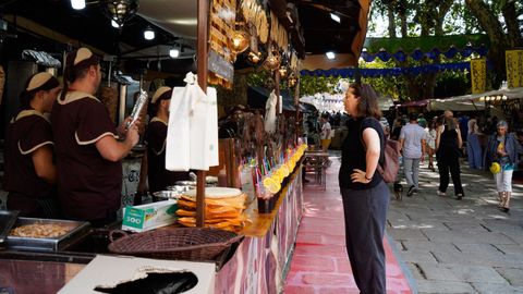 Feria medieval de A Coru�a. 