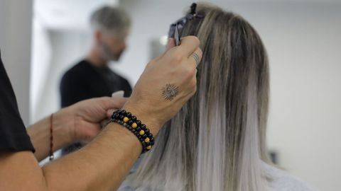 Imagen de archivo de una peluquer�a