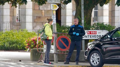 Residencia de ancianos de Caldas de Reis, donde ha aparecido un caso positivo por coronavirus