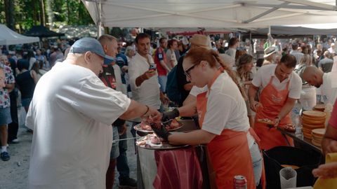 Festa do Pulpo de O Carballi�o.