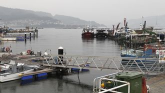 Muelles en Moa�a, en una imagen de archivo