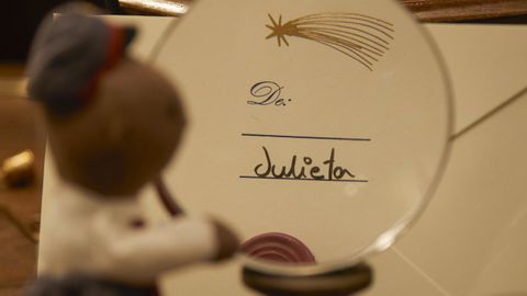 Detalle de uno de los elementos decorativos de la tienda efímera de Zara Home. 