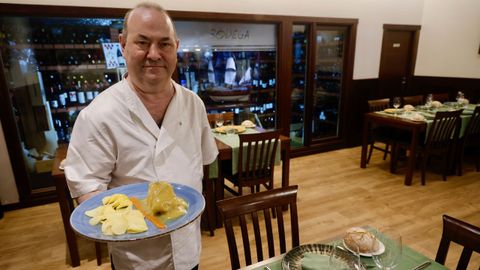Alfonso Gómez Méndez, responsable del restaurante Alfonso, en Ferrol