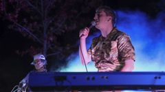 Concierto de Ortiga en Santiago, en una foto de archivo