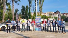 Presentacin de la duodcima edicin del Rali Ourense Ribeira Sacra, del Campeonato Gallego.