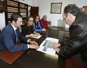 Villares, V�zquez, Arias y Soto hablaron ayer del proyecto. 