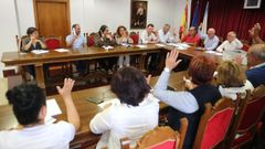 Pleno celebrado esta ma�ana en Vilanova