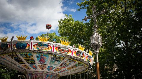 Algunas de las atracciones ya estn dispuestas para las fiestas de A Ponte