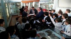 J�venes de Vilalba, durante su visita al Museo del Celta gracias a la Eurorrexi�n Celeste