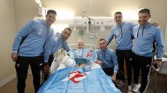 La visita del Celta al Cunqueiro, en im�genes