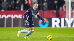 Iago Aspas fue titular en la victoria del Celta ante el Sevilla.