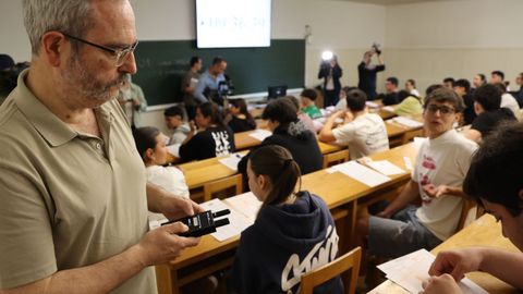 Pruebas de selectividad en la Facultade de Xornalismo de Santiago