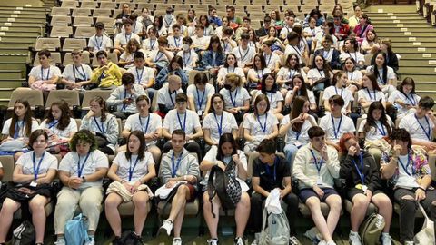 O programa Xuvenciencia arrincou este luns no Campus de Lugo. 