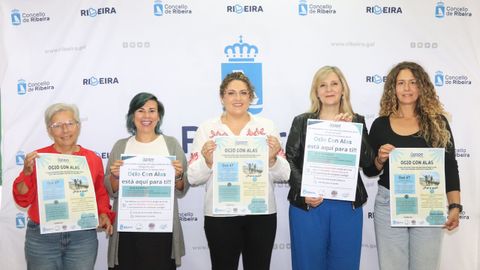 Presentación en Ribeira del programa «Ocio con alas» para los adolescentes de Barbanza