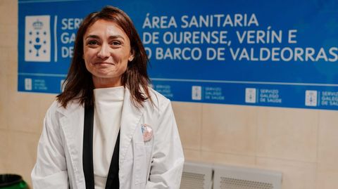 María Tajes es la jefa del servicio de Psiquiatría del área sanitaria de Ourense, Verín y Valdeorras.