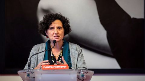 La consejera de Cultura, Berta Pi��n Su�rez