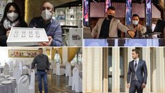 La joyer�a Regueira, La Gramola Discotecas M�viles, el restaurante Los Robles, y la tienda de moda masculina Javier Alfonso lideran son las preferidas por las parejas de la provincia de A Coru�a para las alianzas, la m�sica, el banquete y el traje del novio