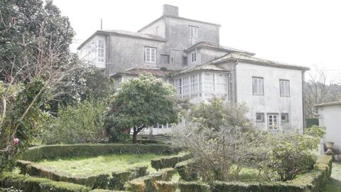 Vista de la quinta de San Victorio, en la parroquia de San Fiz de Bergondo.