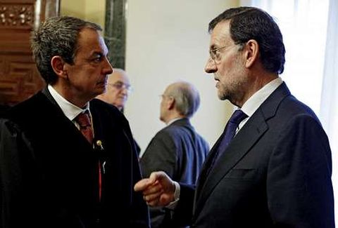 Rajoy sigue reproch�ndole a Zapatero la herencia recibida cuando lleg� al Gobierno.