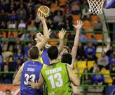 El combinado cobista se elev� con facilidad sobre su rival pamplonica, al que no dio opci�n. 